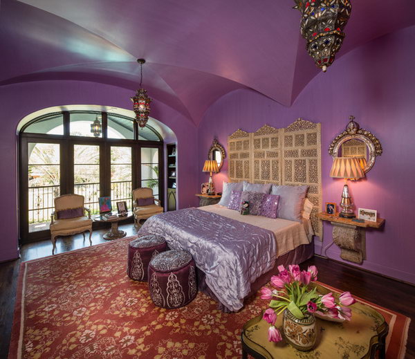 80 Inspirational Purple Bedroom Designs Ideas Hative