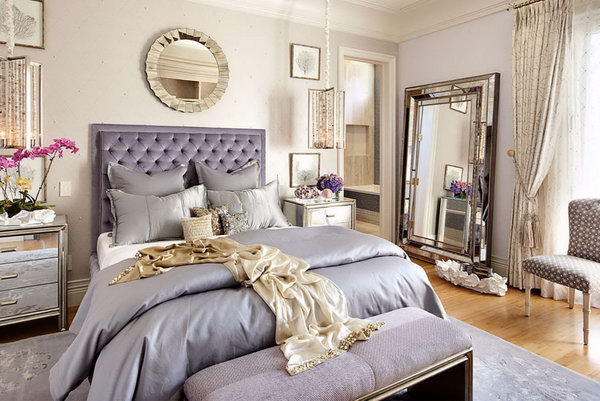 80 Inspirational Purple Bedroom Designs & Ideas - Hative