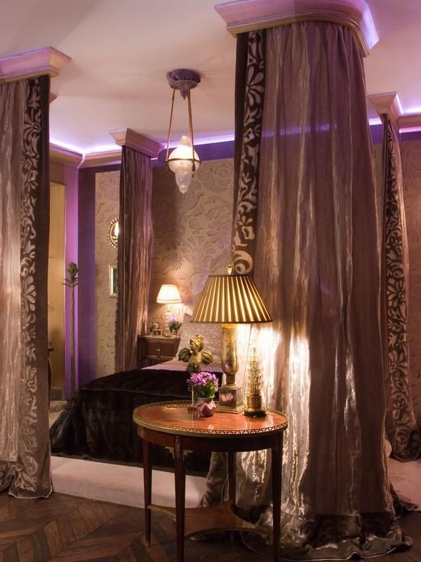 80 Inspirational Purple Bedroom Designs & Ideas - Hative