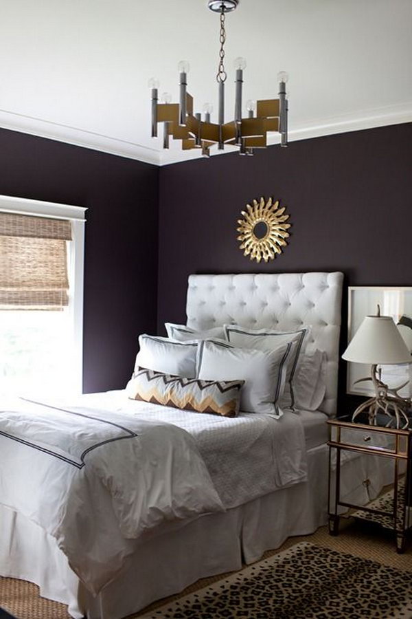 Purple and Gray Master Bedroom 80 Inspirational Purple  Bedroom  Designs Ideas Hative