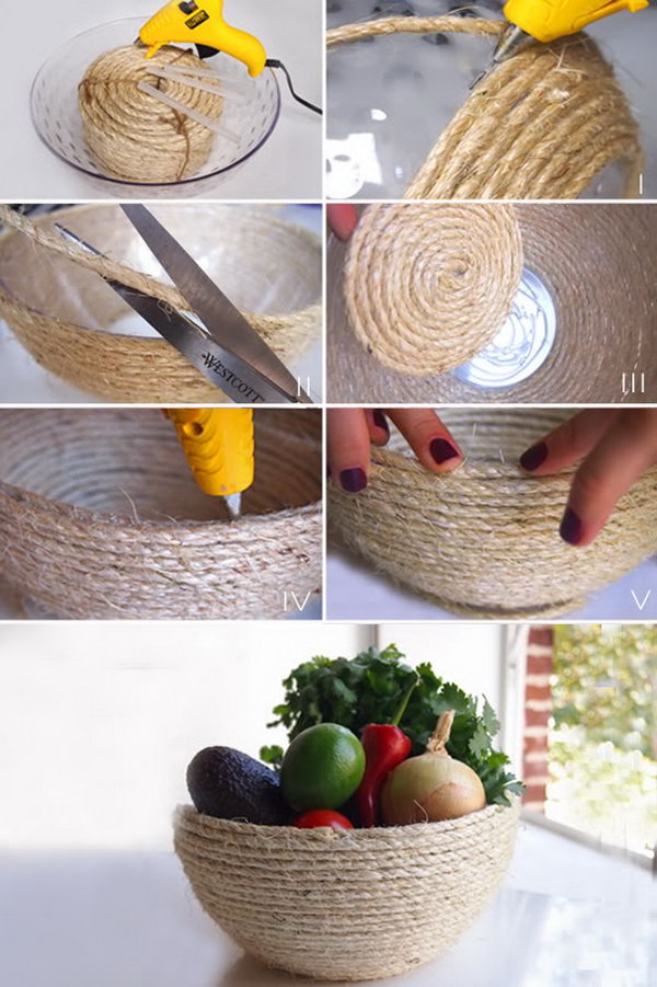 15+ Easy Rope Crafts - Sand and Sisal  Rope crafts diy, Rope crafts, Decor  crafts
