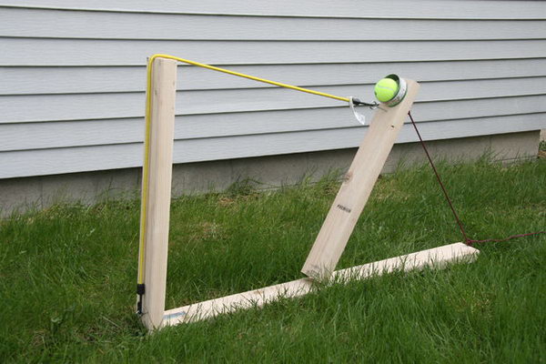 How To Build A Simple Water Balloon Catapult 88
