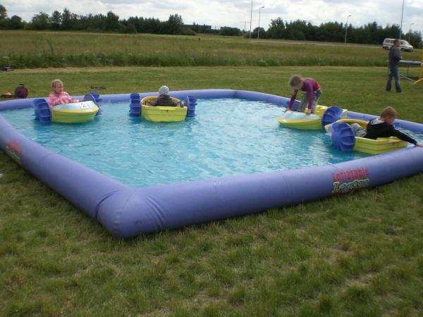 heat up a paddling pool