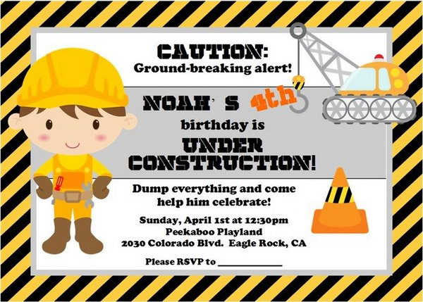 40+ Construction Themed Birthday Party Ideas 2023