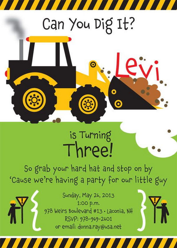 40 Construction Themed Birthday Party Ideas Hative