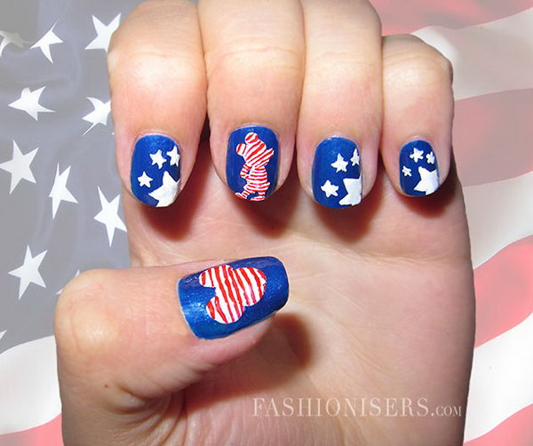 36 Cute 4th of July Patriotic Nail Art Ideas 2023