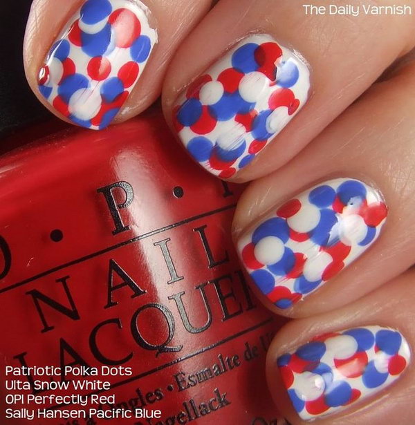 36 Cute 4th of July Patriotic Nail Art Ideas - Hative