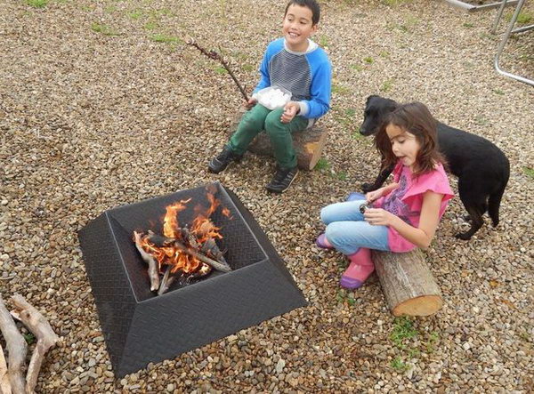 DIY Steel Fire Pit 