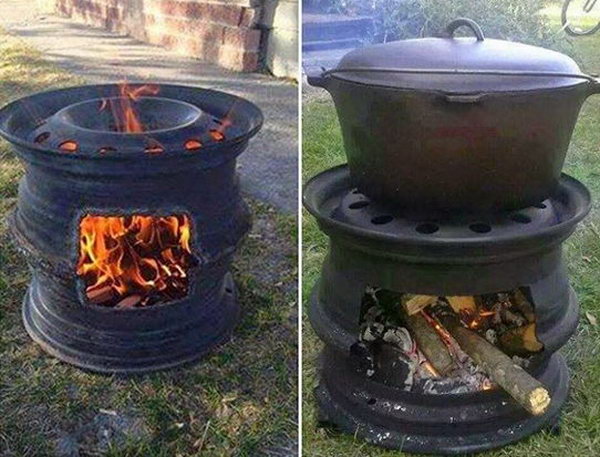 35 Diy Fire Pit Ideas Hative, Diy Portable Fire Pit For Camping