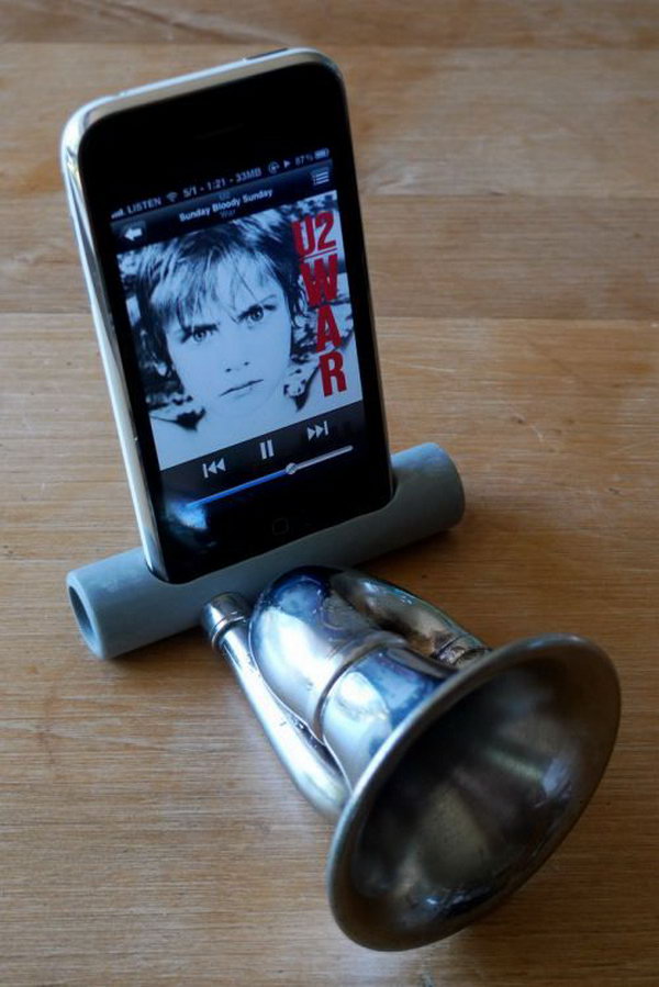 5 diy iphone speaker