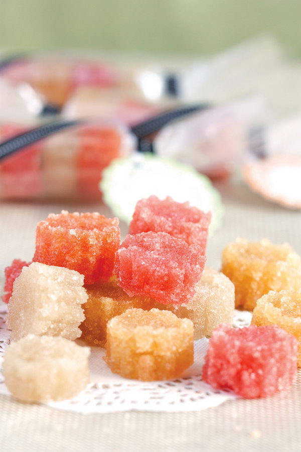 Easy DIY Molded Sugar Gems