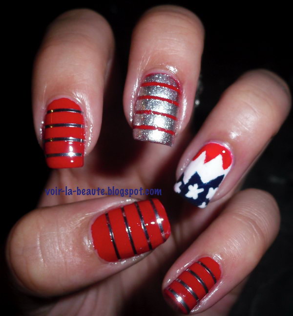 20+ Glitter 4th of July Nail Art Ideas & Tutorials 2023