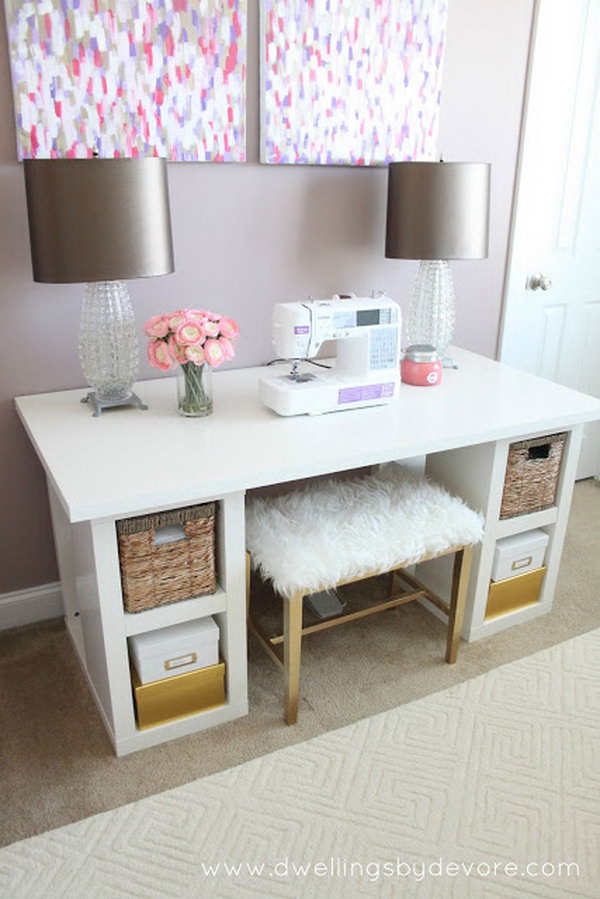 20+ Cool and Budget IKEA Desk Hacks - Hative