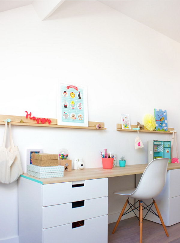 20+ Cool and Budget IKEA Desk Hacks - Hative