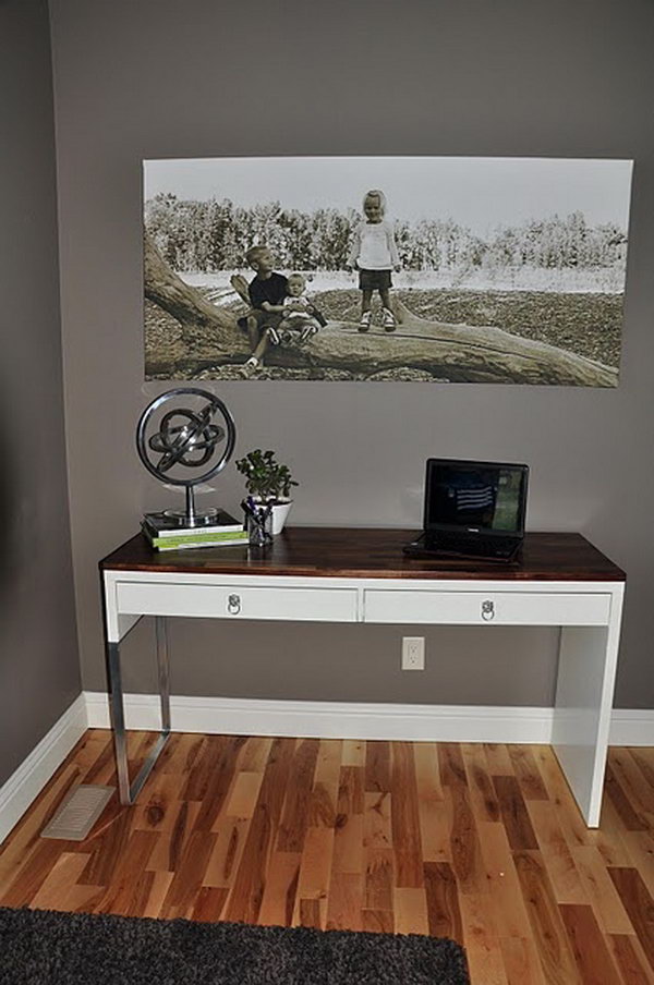 20 Cool and Budget IKEA Desk Hacks - Hative