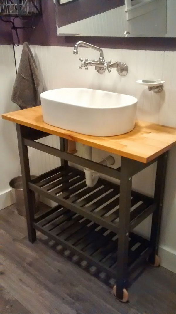 15 Genius IKEA Hacks for Bathroom - Hative