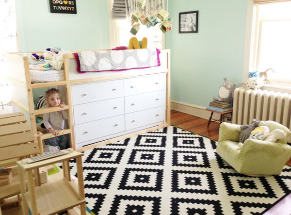 ikea kids bed with drawers