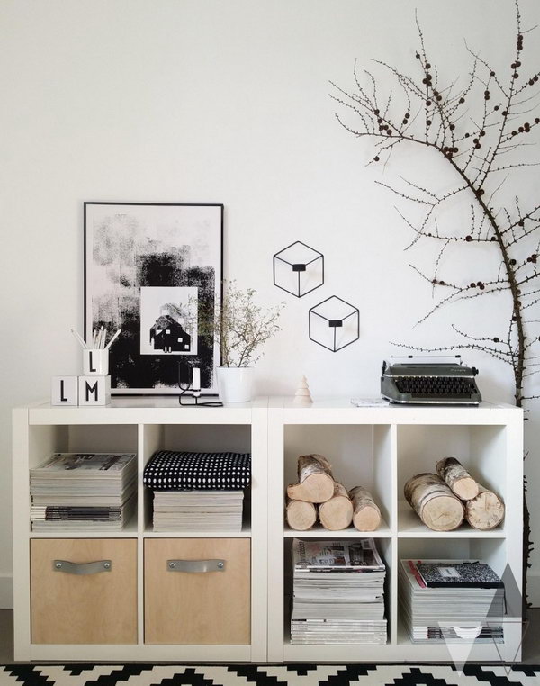 25 Ikea Kallax Or Expedit Shelf Hacks Hative