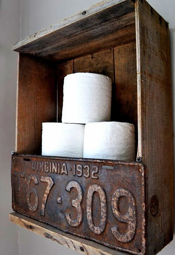  DIY Toilet Paper Holder 