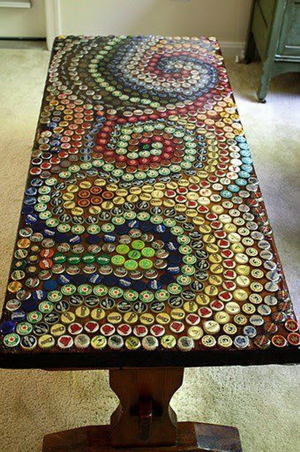 Bottle Cap Table 