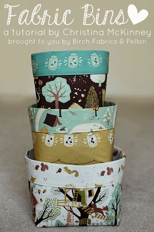 sewing projects beginners fabric useful bins different adorable