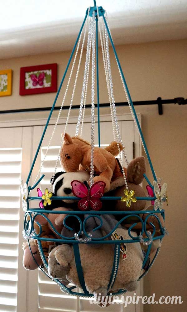 25 Clever & Creative Ways to Organize Kids' Stuffed Toys - Hative