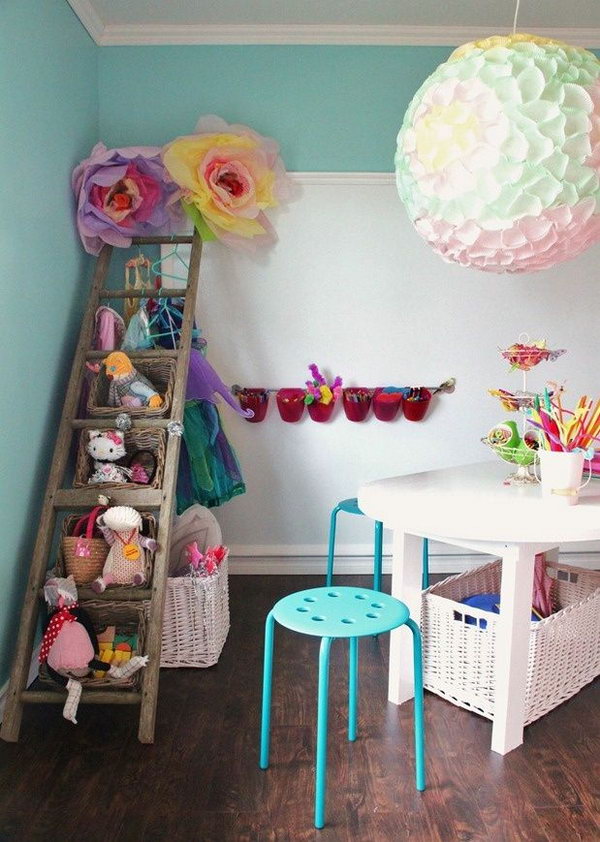 creative stuffed animal storage