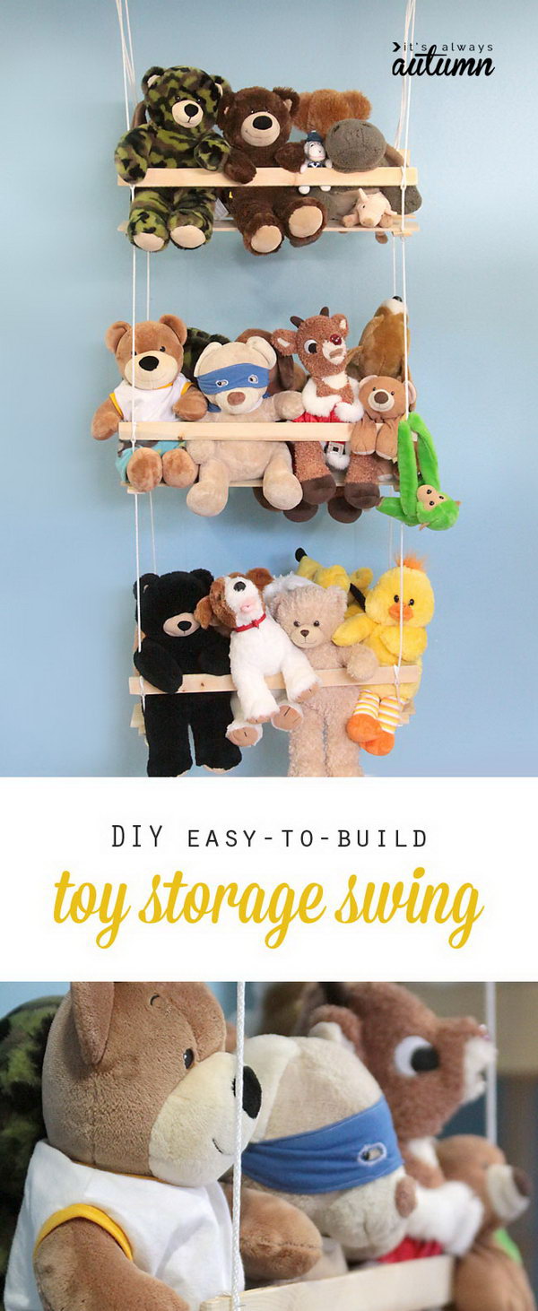 kids teddy storage