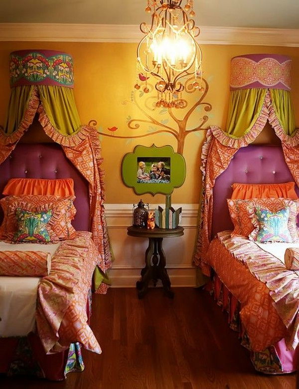 40+ Cute and InterestingTwin Bedroom Ideas for Girls - Hative
