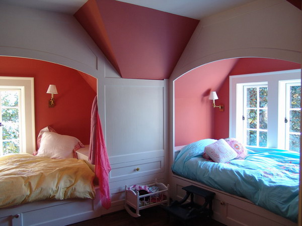 Twin Designers 40 Cute and InterestingTwin Bedroom Ideas for Girls Hative