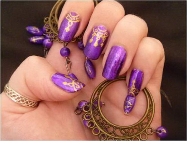 Lots of dream catcher nail designs and ideas. How beautiful and unique with such good meaning. I love it.