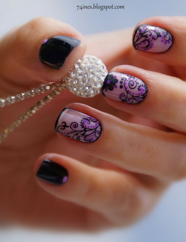 30+ Trendy Purple Nail Art Designs You Have to See - Hative