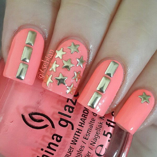 50+ Cool Star Nail Art Designs With Lots of Tutorials and Ideas Hative