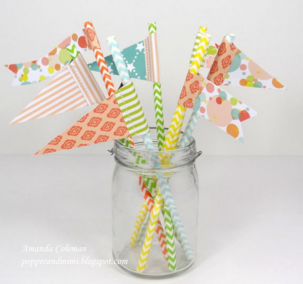 25+ DIY Tutorials & Ideas to Make Drinking Straw Crafts 