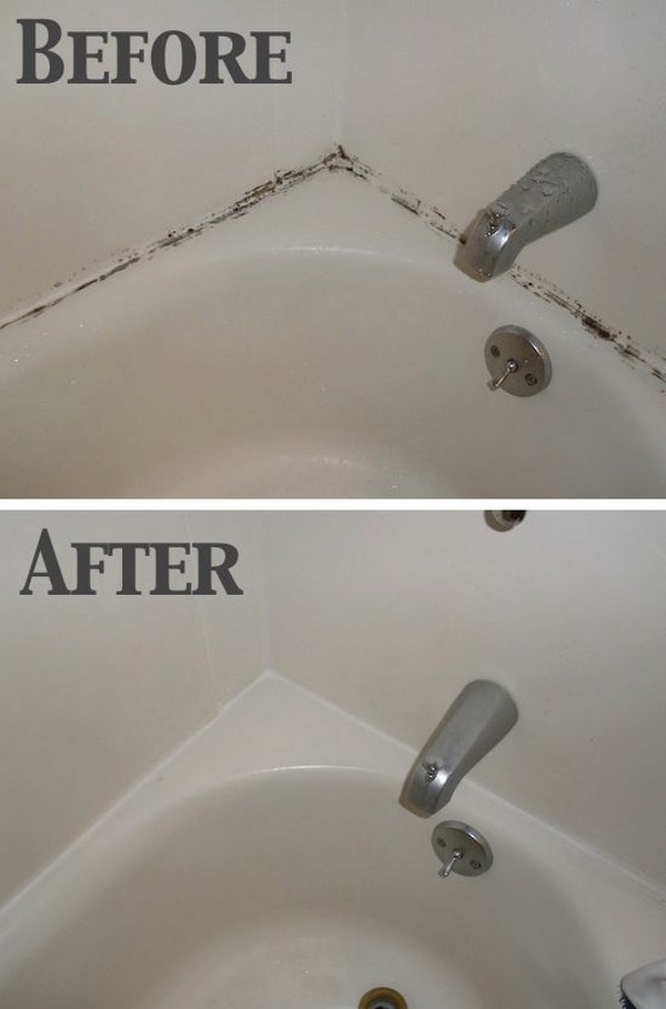 Bathroom Cleaning Tips And Tricks Hative, How To Get Rid Of Black Stuff In Bathtub