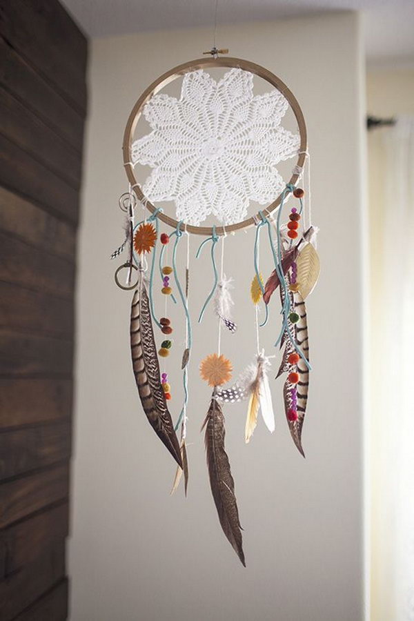 DIY Ideas & Tutorials: How to Make a Dream Catcher Your Own