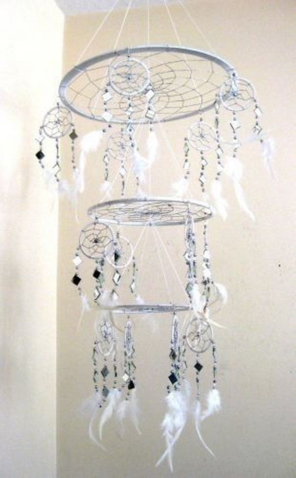 Guru-Shop Acchiappasole Fiore Della Vita In Metallo - Suncatcher Colorato, Mobile Decorativo 12 Cm
