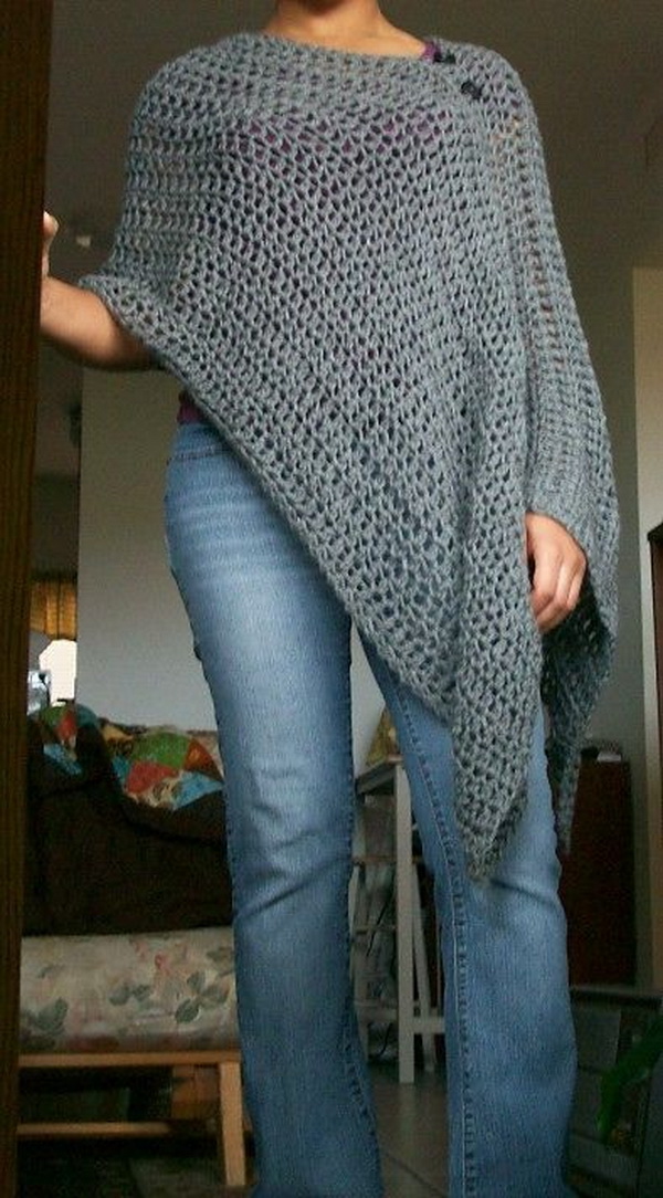 crochet patterns beginners poncho pattern ravelry hative