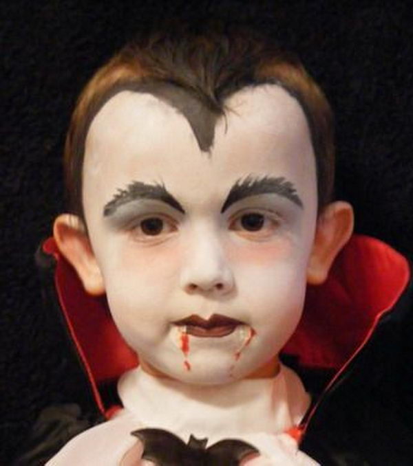 diy vampire costume makeup