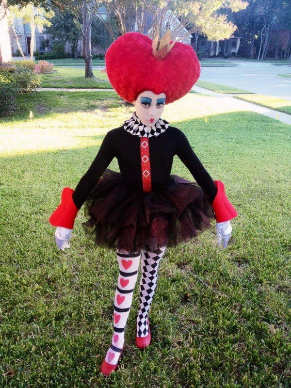 King And Queen Of Hearts Homemade Costume King And Queen Of Hearts Homemade Costume
