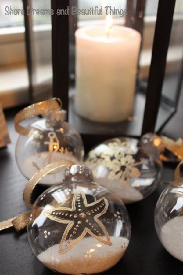 DIY Beach Inspired Holiday Decoration Ideas - Hative