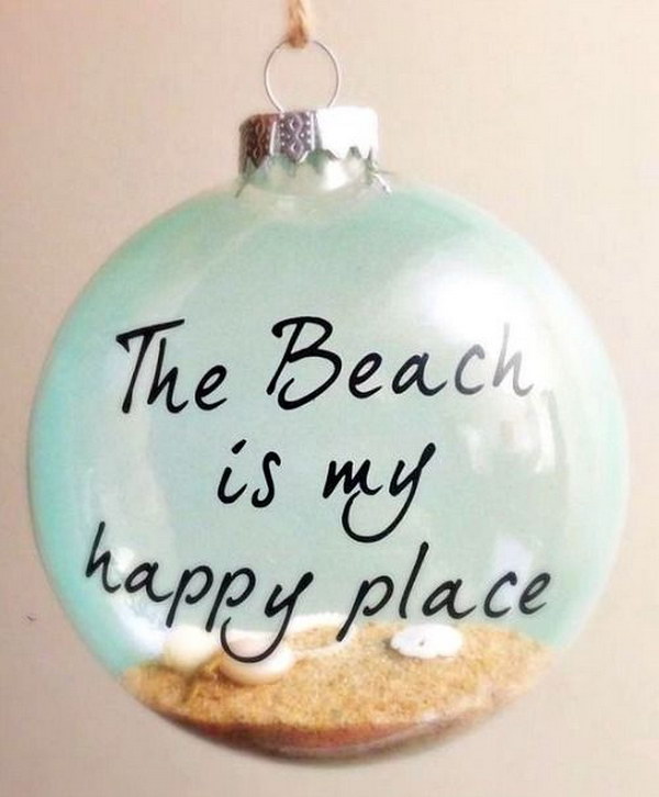 DIY Beach Inspired Holiday Decoration Ideas - Hative