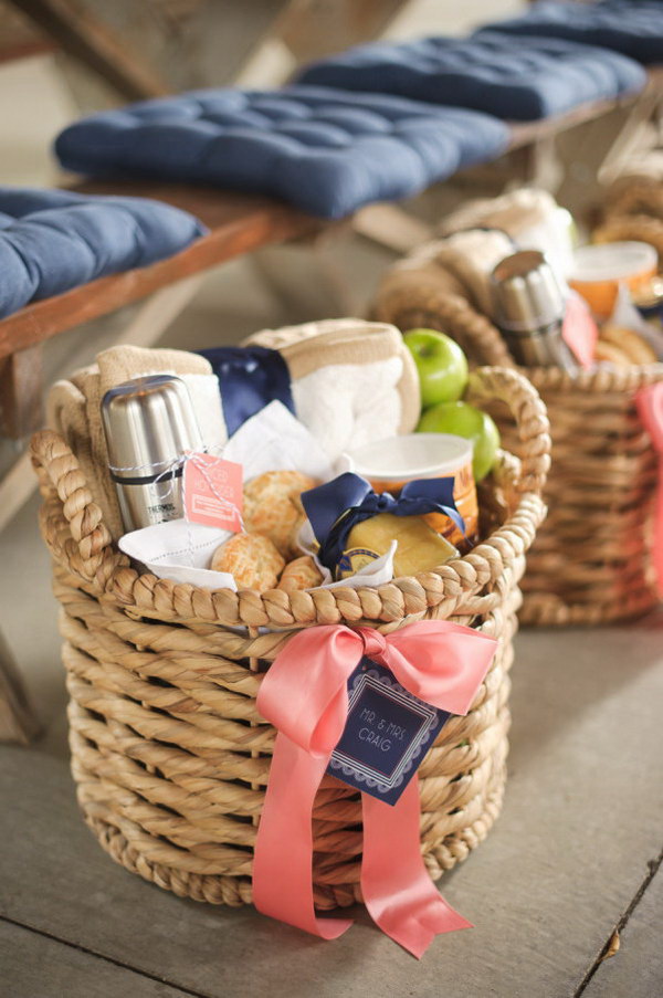 22 Ideas for Homemade Wedding Gift Basket Ideas - Home, Family, Style ...