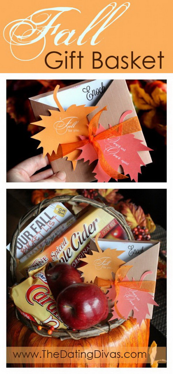 I “Fall” For You Gift Basket. 