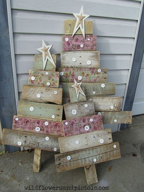 christmas ideas made from wood