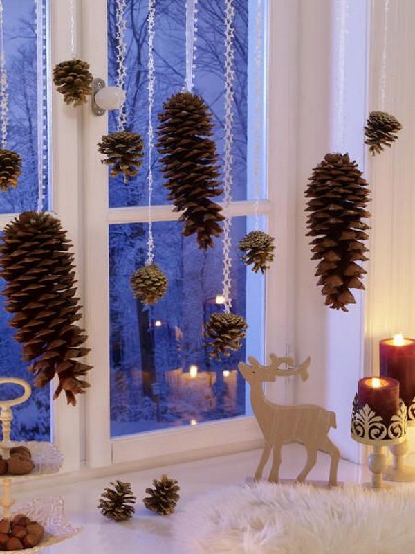 30+ Festive DIY Pine Cone Decorating Ideas - Hative