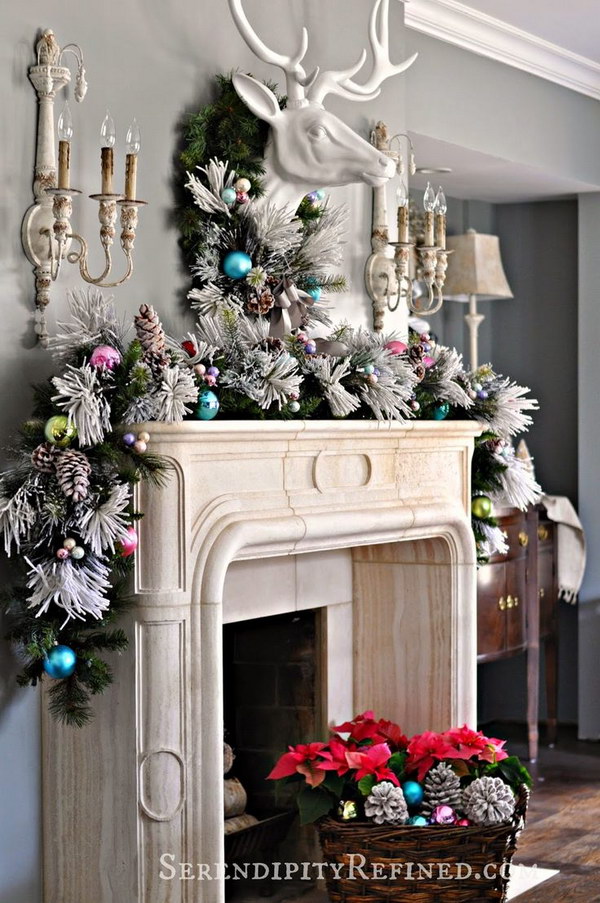 xmas mantel ideas