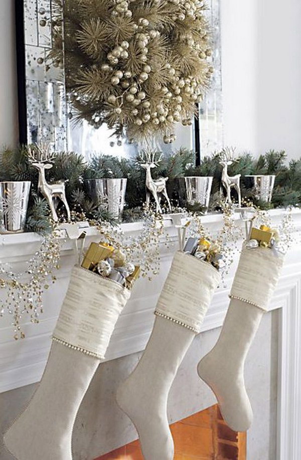 25 Gorgeous Christmas Mantel Decoration Ideas Tutorials Hative