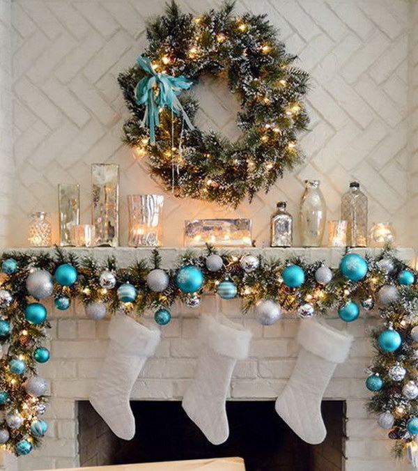 Christmas Mantel Decorating Ideas 