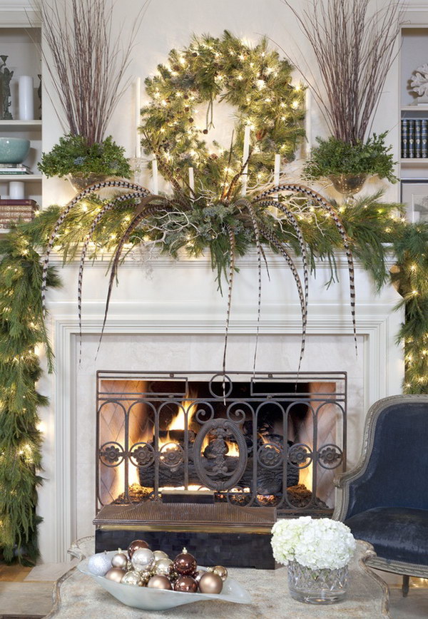 7 Christmas Mantel Decorating Ideas 